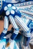 Blue Mānuka Pattern - 4